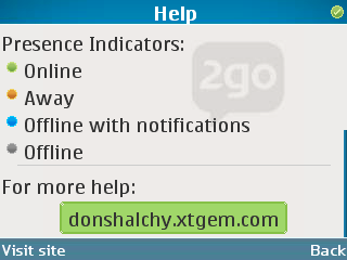 2go screenshot